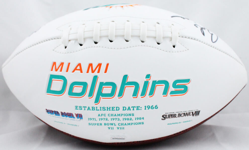 Bob Griese Autographed Miami Dolphins Logo Football w/HOF - JSA W Auth at  's Sports Collectibles Store