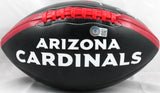 Kyler Murray Autographed Arizona Cardinals Black Logo Football- Beckett W Holo Image 3