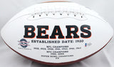 Roquan Smith Autographed Chicago Bears Rawlings Logo Football- Beckett Witness Authenticated Image 3