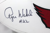 Roger Wehrli Autographed Arizona Cardinals Logo Football W/ HOF- JSA W Authenticated Image 2