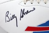 Billy Shaw Autographed Buffalo Bills Logo Football w/ HOF- TJS Auth *Black Image 2