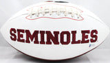 Deion Sanders Autographed Florida State Seminoles Logo Football- Beckett W Auth *Left Image 3