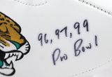 Mark Brunell Autographed Jacksonville Jaguars Logo Football w/Pro Bowl Years - Beckett Auth Image 3