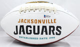 Mark Brunell Autographed Jacksonville Jaguars Logo Football w/Pro Bowl Years - Beckett Auth Image 4