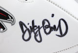 Jamal Anderson Autographed Atlanta Falcons Logo Football w/Insc.- JSA Witnessed Auth Image 3