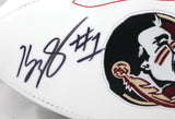 Kelvin Benjamin Autographed Florida State Seminoles Logo Football- JSA W Auth Image 2