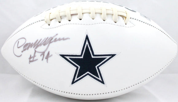 Cornell Green Autographed Dallas Cowboys Logo Football- Jersey Source Auth Image 1