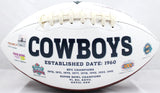 Cornell Green Autographed Dallas Cowboys Logo Football- Jersey Source Auth Image 3