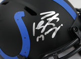 Peyton Manning Autographed Indianapolis Colts Eclipse Speed Mini Helmet-Fanatics *Silver Image 2