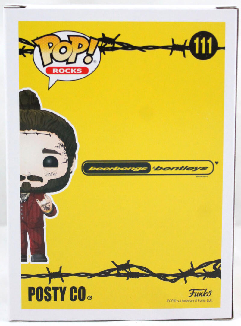 Post Malone Autographed Funko Pop! #111 - JSA *Yellow – The Jersey