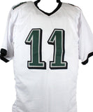 A.J. Brown Autographed White Pro Style Jersey-Beckett W Hologram *Silver Image 3