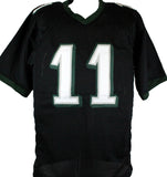 A.J. Brown Autographed Black Pro Style Jersey-Beckett W Hologram *Black Image 3
