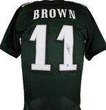 A.J. Brown Autographed Green Pro Style Jersey-Beckett W Hologram *Black Image 1