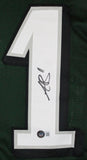 A.J. Brown Autographed Green Pro Style Jersey-Beckett W Hologram *Black Image 2