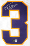 Shaquille O'Neal Autographed LSU White Retro Brand Jersey-Beckett W Hologram *Silver Image 2