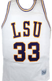 Shaquille O'Neal Autographed LSU White Retro Brand Jersey-Beckett W Hologram *Silver Image 3