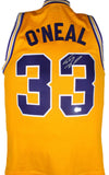Shaquille O'Neal Autographed LSU Gold Retro Brand Jersey-Beckett W Hologram *Silver Image 1