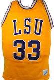 Shaquille O'Neal Autographed LSU Gold Retro Brand Jersey-Beckett W Hologram *Silver Image 3