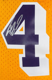 Shaquille O' Neal Signed LA Lakers Gold Mitchell&Ness HWC Swingman Jersey-Beckett W Hologram *Silver Image 2