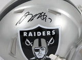 Davante Adams Autographed Las Vegas Raiders Flash Speed Mini Helmet-Beckett W Hologram *Black Image 2