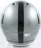 Davante Adams Autographed Las Vegas Raiders F/S Flash Speed Authentic Helmet-Beckett W Hologram *Black Image 4