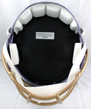 Ray Lewis Autographed Baltimore Ravens F/S Flash Speed Helmet w/HOF-Beckett W Hologram *White Image 5