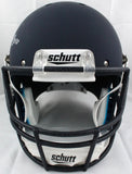 Michael Mayer Signed F/S Notre Dame Matte Navy Schutt Helmet-Beckett W Hologram *Silver Image 3