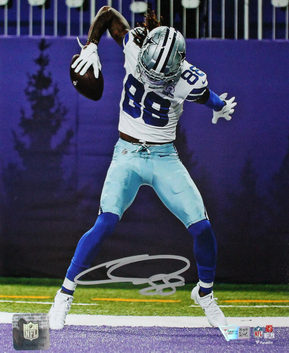 CeeDee Lamb Signed Dallas Cowboys F/S Salute to Service Speed