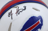 O.J. Howard Autographed Buffalo Bills 2021 Speed Mini Helmet-Beckett W Hologram *Black Image 2