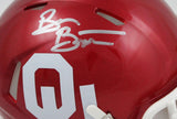 Brian Bosworth Autographed OU Sooners Speed Mini Helmet-Beckett W Hologram *Silver Image 2