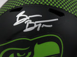 Brian Bosworth Autographed Seattle Seahawks Eclipse Speed Mini Helmet-Beckett W Hologram *Silver Image 2