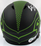 Brian Bosworth Autographed Seattle Seahawks Eclipse Speed Mini Helmet-Beckett W Hologram *Silver Image 3