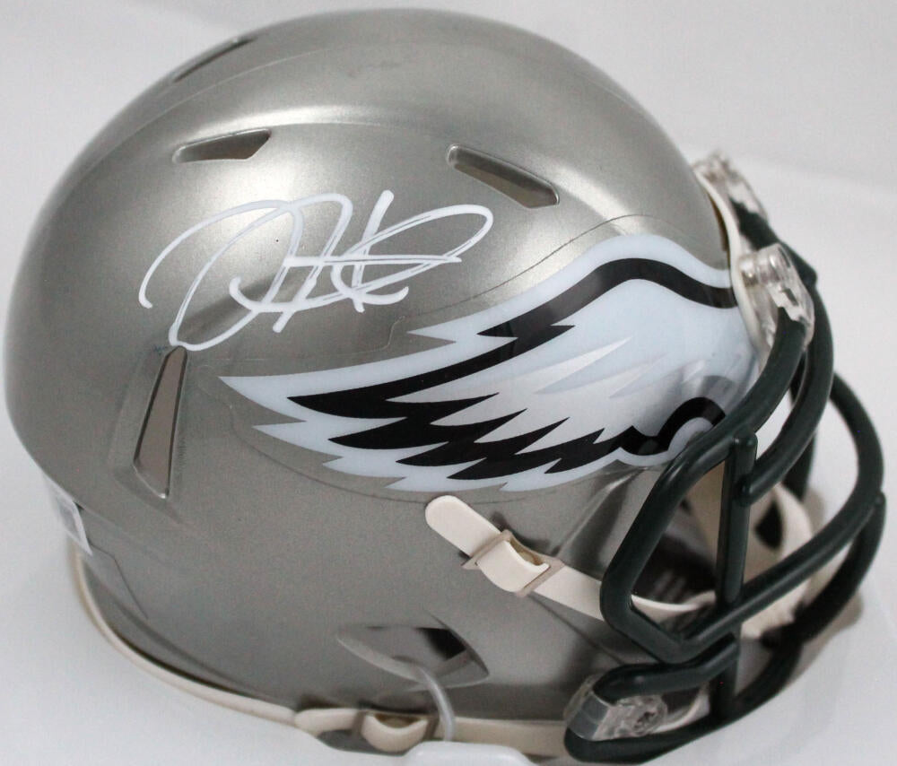 Jalen Hurts Philadelphia Eagles Autographed Flash Football Mini