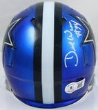 DeMarcus Ware Autographed Dallas Cowboys Flash Speed Mini Helmet-Beckett W Hologram *White Image 3