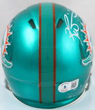 Ricky Williams Autographed Miami Dolphins Flash Speed Mini Helmet w/SWED-Beckett W Hologram *White Image 3