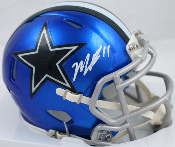 Micah Parsons Dallas Cowboys Autographed Riddell Speed Mini Helmet