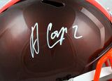 Amari Cooper Autographed Cleveland Browns F/S Flash Speed Helmet-Beckett W Hologram *White Image 2