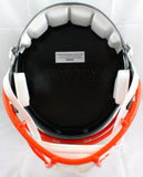Tee Higgins Autographed Bengals F/S Flash Speed Helmet-Beckett W Hologram *Orange Image 5