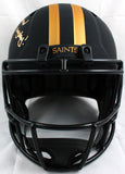 Ricky Williams Autographed New Orleans Saints F/S Eclipse Speed Helmet w/SWED-Beckett W Hologram *Gold Image 4