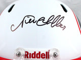 Nick Chubb Autographed Georgia Bulldogs F/S Amp Speed Helmet-Beckett W Hologram *Black Image 2