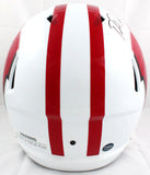 Ron Dayne Autographed Wisconsin Badgers F/S Speed Helmet W/99H-Prova *Black Image 5