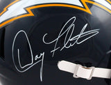 Doug Flutie Autographed F/S 88-06 Chargers Speed Helmet-Beckett W Hologram *White Image 2