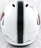 Barry Sanders Thurman Thomas Autographed Oklahoma State F/S Speed Helmet-Beckett W Hologram *Black Image 5