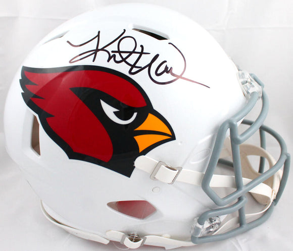 Kurt Warner Autographed Arizona Cardinals F/S Flash Speed Helmet Beckett –  Denver Autographs