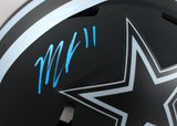 Micah Parsons Autographed Dallas Cowboys Eclipse Speed Authentic F/S Helmet *Back- Fanatics *Blue Image 2