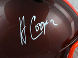 Amari Cooper Autographed Cleveland Browns F/S Flash Speed Authentic Helmet-Beckett W Hologram *White Image 2