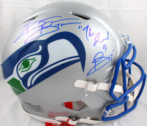Brian Bosworth Autographed Seattle Seahawks F/S 83-01 Speed