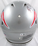 Richard Seymour Signed New England Patriots F/S Speed Authentic Helmet-Beckett W Hologram *Black Image 4