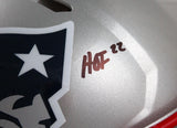 Richard Seymour Signed New England Patriots F/S Speed Authentic Helmet w/HOF SB Champs-Beckett W Hologram *Black Image 4