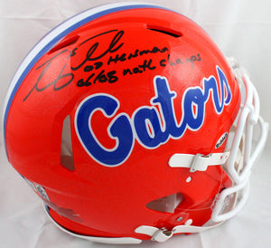 Tim Tebow Autographed Florida Gators F/S Speed Authentic Helmet w/Heis –  The Jersey Source